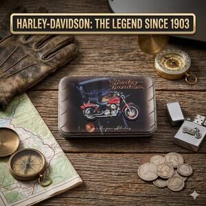 Vintage 1999 Harley-Davidson Dyna Super Glide Sealed Card Set